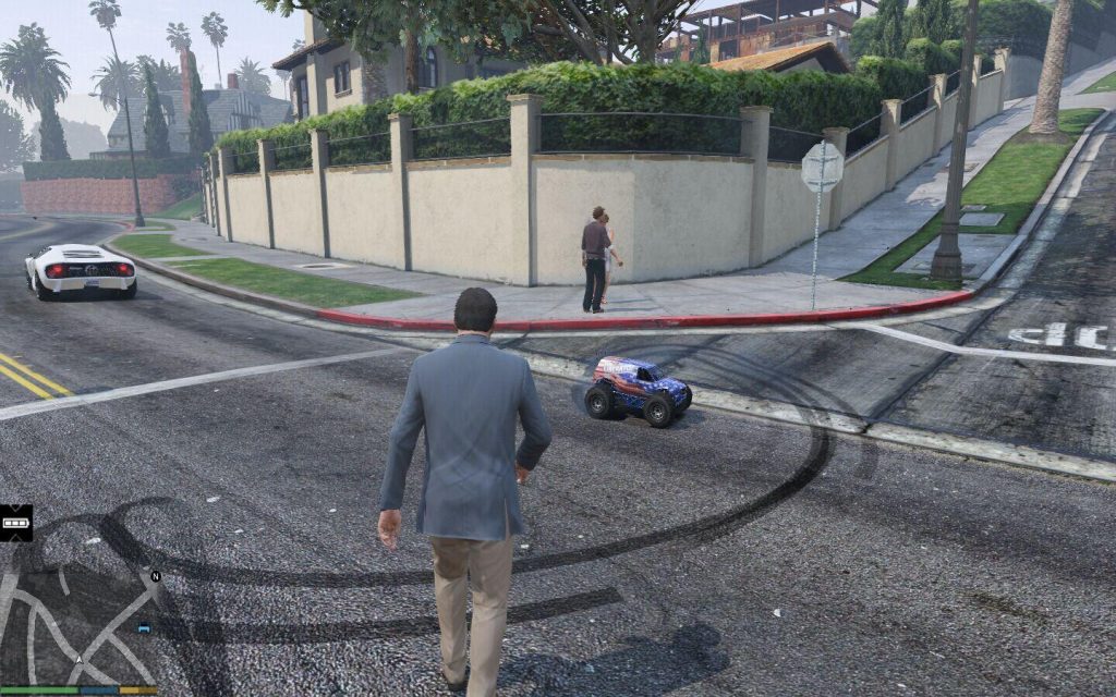 Car drifting in gta 5